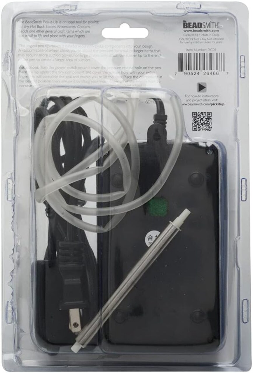 The Beadsmith Pick it Up Vacuum for Flat Backs and Small Components